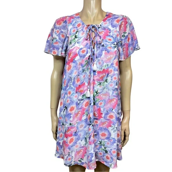 Show Me Your MuMu Floral Dress Tassle Tie - Picture 5 of 13